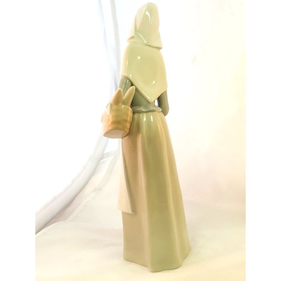 LLADRO Spain Porcelain SHEPHERDESS w DOG GIRL 10 3/4"h Figurine #1034 Glazed - Picture 3 of 13